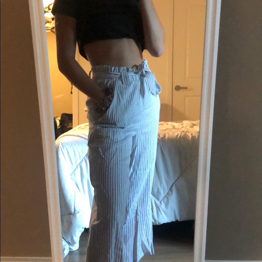Cotton On flair striped pants